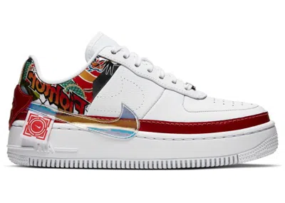 Pre-owned Nike Air Force 1 Jester Xx Fiba China Exclusive (2019) (women's) Sneakers In White/red In Multi