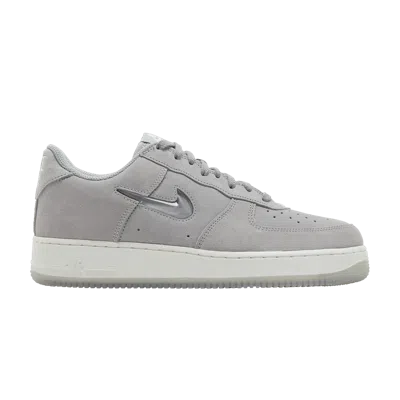 Pre-owned Nike Air Force 1 Jewel Color Of The Month - Light Smoke Grey Dv0785-003 In White
