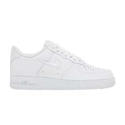 Pre-owned Nike Air Force 1 Jewel 'white Dark Smoke Grey'