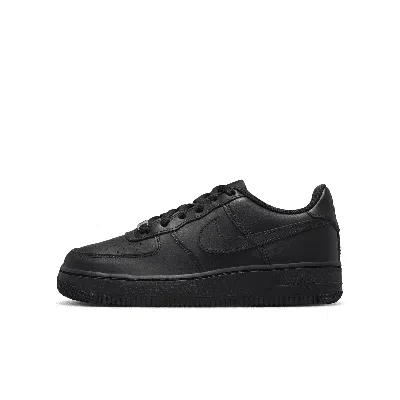 Nike Big Kids Black Air Force 1 Le Sneakers