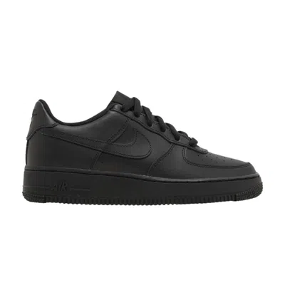 Pre-owned Nike Air Force 1 Le Gs 'triple Black' | Kid's Size 5