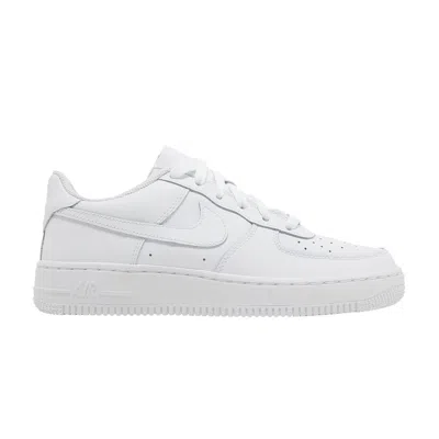 Pre-owned Nike Air Force 1 Le Gs 'triple White' | Kid's Size 6