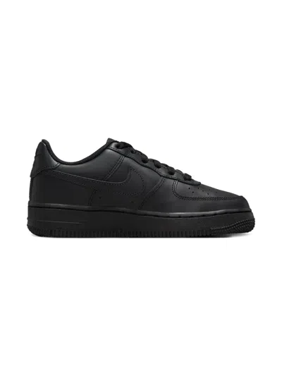NIKE AIR FORCE 1 LE "TRIPLE BLACK" SNEAKERS