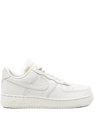 Nike Air Force 1 Leather Sneakers In Neutral