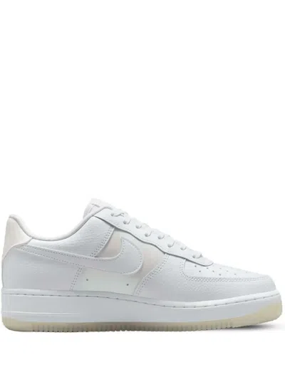 Nike Air Force 1 Leather Sneakers In White