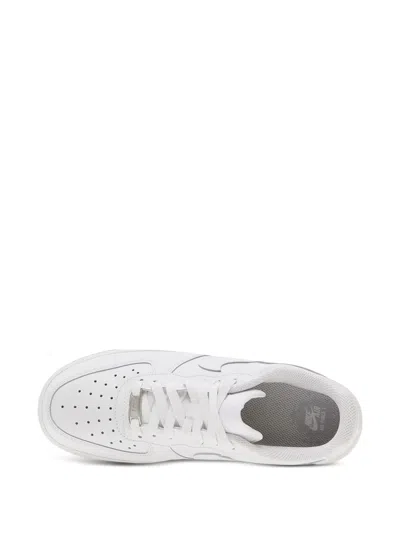 Nike Air Force 1 Leather Sneakers In White