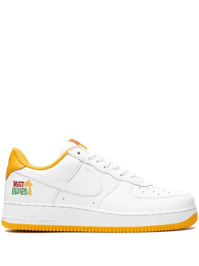 Nike Air Force 1 Leather Sneakers In White