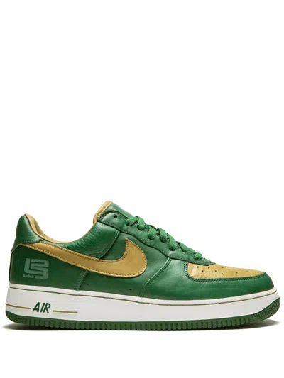 Nike Air Force 1 Lebron Sneakers In Green