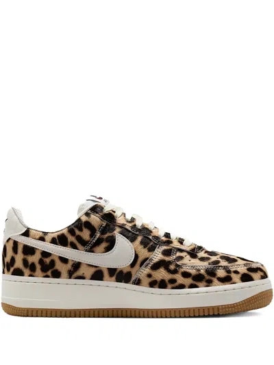 Nike Air Force 1 Leopard-print Low-top Sneakers