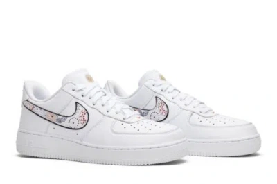 Pre-owned Nike Air Force 1 Lny Ao9381-100 In White/habanero Red