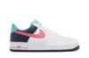 Nike Air Force 1 "90's Neon" Sneakers In White