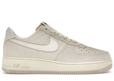 Pre-owned Nike Air Force 1 Low '07 Athletic Department Sneakers In Light Orewood Brown/coconut Milk/deep Jungle