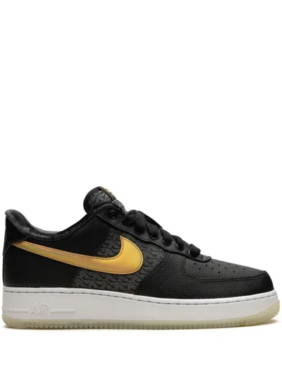 Nike Air Force 1 Low '07 "bronx Origins" Sneakers In Black