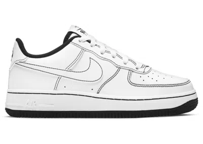 Pre-owned Nike Air Force 1 Low 07 Contrast Stitch Sneakers In White/black