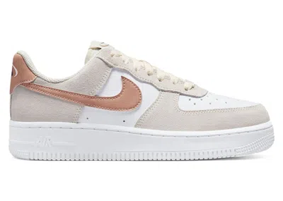 Pre-owned Nike Air Force 1 Low '07 Dusted Clay (women's) Sneakers In Pale Ivory/white/earth