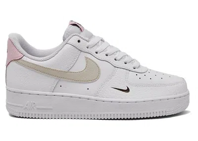 Pre-owned Nike Air Force 1 Low '07 Light Orewood Pink (women's) Sneakers In White/light Orewood Brown/pink Foam