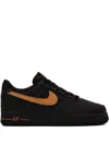 Nike Air Force 1 Low '07 Lv8 "black Desert Ochre" Sneakers In Black