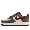 Nike Air Force 1 Low '07 Lv8 'cargo Khaki Pale Ivory Dark Team Red' In Multi
