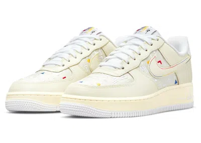 Pre-owned Nike Air Force 1 Low '07 Lv8 Hangul Day (women's) Sneakers In Cream/white