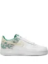Nike Air Force 1 Low '07 Lv8 "neptune Green" Sneakers In White