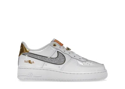 Pre-owned Nike Air Force 1 Low '07 Lv8 Nola Sneakers In White