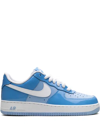 Nike Air Force 1 Low '07 Lv8 "psychic Blue/white Patent" Sneakers