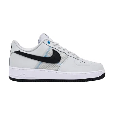 Pre-owned Nike Air Force 1 Low '07 Lv8 Se 'mesh Tape Photon Dust University Blue' | White | Men's Size 3.5