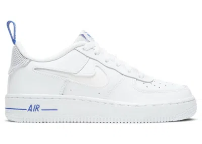 Pre-owned Nike Air Force 1 Low 07 Lv8 Sneakers In White/racer Blue