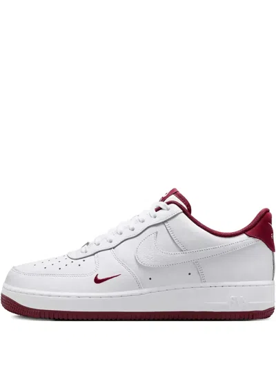 NIKE AIR FORCE 1 LOW '07 LV8 "WHITE TEAM RED" SNEAKERS