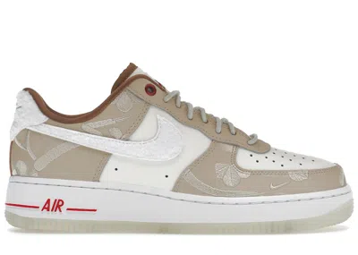 Pre-owned Nike Air Force 1 Low '07 Lx Chinese New Year Leap High (women's) Sneakers In Sail/white/sandcrift