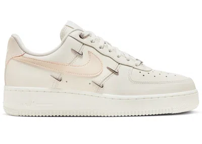 Pre-owned Nike Air Force 1 Low '07 Lx Guava Ice Mini Gold Swooshes (women's) Sneakers In Sail/guave Ice