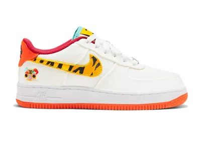 Pre-owned Nike Air Force 1 Low '07 Lx Year Of The Tiger Sneakers In Sail/white/university Gold