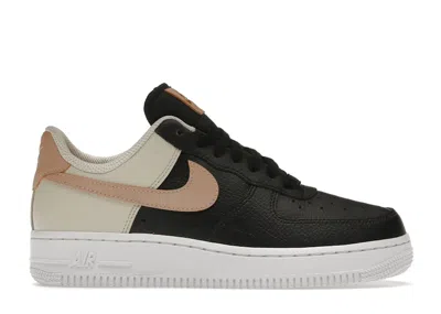 Pre-owned Nike Air Force 1 Low 07 Metallic Red Bronze (women's) Sneakers In Black/light Orewood Brown/white