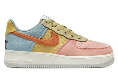 Pre-owned Nike Air Force 1 Low '07 Next Nature Hot Curry (women's) Sneakers In Sanded Gold/wheat Grass/light Madder