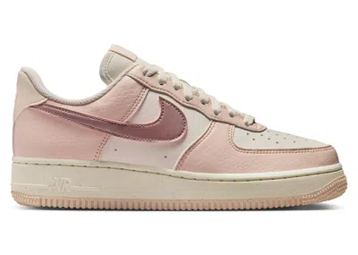 Pre-owned Nike Air Force 1 Low '07 Next Nature (women's) Sneakers In Soft Pearl/pearl White/particle Pink