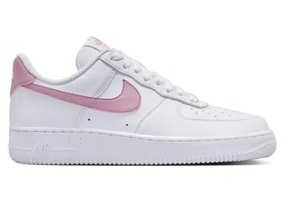 Pre-owned Nike Air Force 1 Low '07 Next Nature (women's) Sneakers In White/elemental Pink In Multi