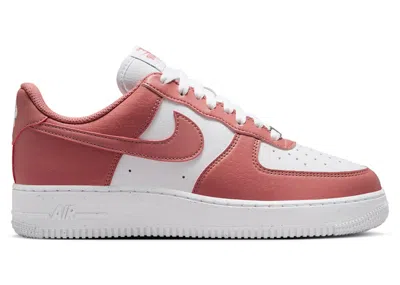 Pre-owned Nike Air Force 1 Low '07 Next Nature (women's) Sneakers In White/metallic Silver/canyon Pink In Multi