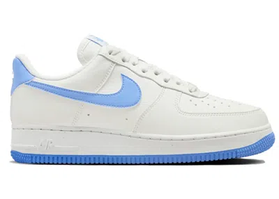 Pre-owned Nike Air Force 1 Low '07 Next Nature (women's) Sneakers In White/royal Pulse