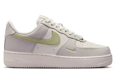 Pre-owned Nike Air Force 1 Low '07 Olive Aura (women's) Sneakers In Phantom/light Bone/light Army
