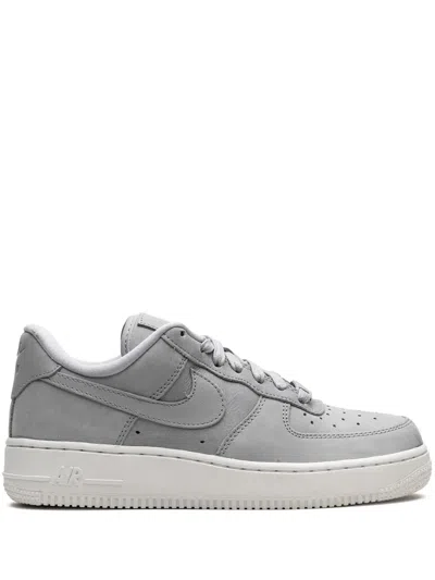 Nike Gray Air Force 1 Premium Sneakers In Wolf Grey/summit Whi