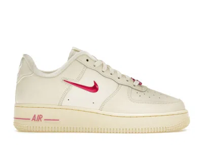 Pre-owned Nike Air Force 1 Low '07 Se Dance (women's) Sneakers In Coconut Milk/playful Pink/alabaster