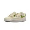Nike Air Force 1 Low '07 Se Dv3808-102 Women Cream Green Low Top Sneakers Tf1153 In Multi