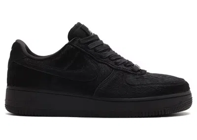 Pre-owned Nike Air Force 1 Low '07 Triple Pony Hair (women's) Sneakers In Black