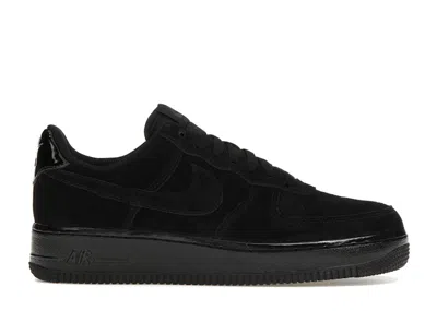 Pre-owned Nike Air Force 1 Low '07 Triple Suede (women's) Sneakers In Black/anthracite/white In Multi