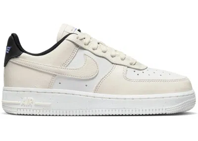 Pre-owned Nike Air Force 1 Low '07 Ultramarine (women's) Sneakers In Sail/coconut Milk/black
