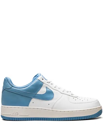 Nike Air Force 1 Low '07 "university Blue Croc" Sneakers In White