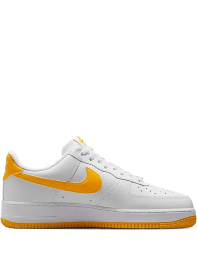 Nike Air Force 1 Low '07 "university Gold" Sneakers In Multi
