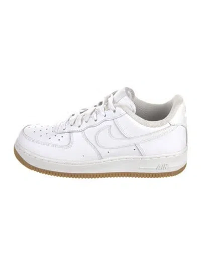 Pre-owned Nike Air Force 1 Low '07 White Gum Sneakers