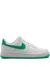 Nike Air Force 1  07 Premium Sneakers Platinum Tint / Stadium Green In White