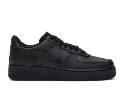 Pre-owned Nike Air Force 1 Low '07 (women's) Sneakers In Black